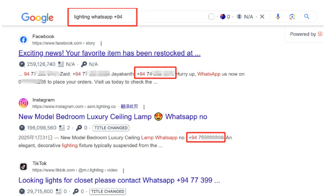 搜索客户WhatsApp